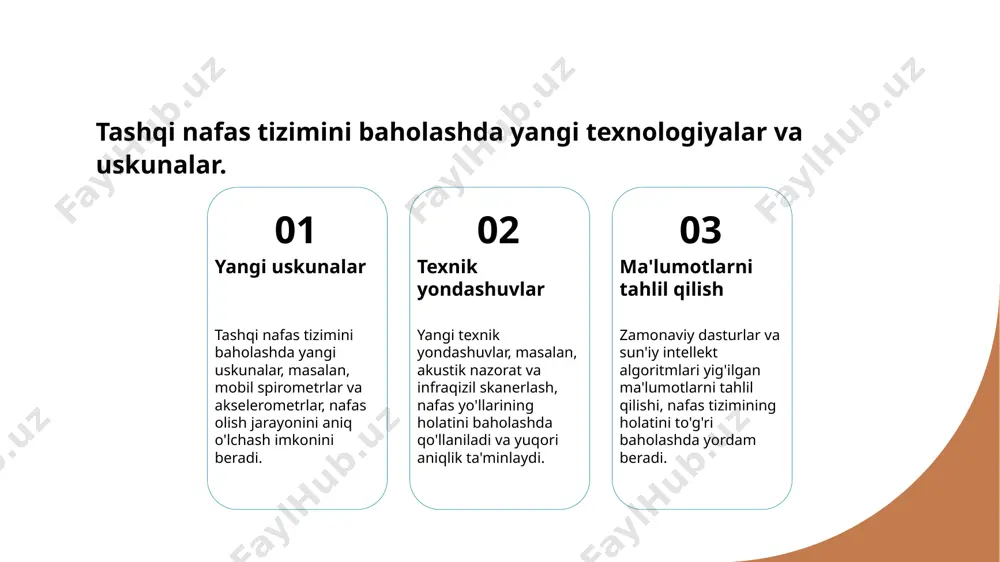 tashqi nafas va yurak qon-tomir tizimi funksiyasini tekshirish usullari - Page 5