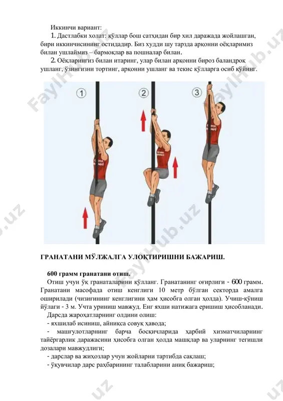 tўsiqlardan yugurib oshib o'tish usullarini o'rgatish - Page 4