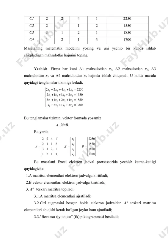 ; 0 ; 0 11 4 4 3 9 2 12 5 min 4 3 2 1 3 2 1 3 2 1 3 2 1 ³ ³ ³ = + + = + + ® + + = x x x x x x x x x x x x f 0 ; 0 ; 0 ; 0 6 3 2 2 2 min 2 4 3 2 1 4 3 2 1 4 3 2 1 4 3 2 1 ³ ³ ³ ³ = + + + = + + + ® - - + = x x x x x x x x x x x x x x x x f 0 ; 0 ; 0 22 2 9 6 6 3 14 2 3 2 min 6 27 12 3 2 1 3 2 1 3 2 1 3 2 1 3 2 1 …