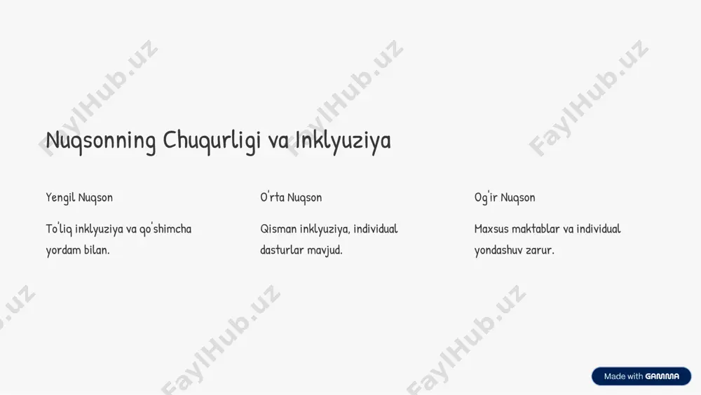 alohida yordamga muhtoj bolalarda inklyuziya modellarini tanlash - Page 3