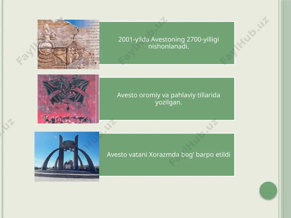 avesto - qadimiy yozma yodgorlik va ularning ahamiyati - Page 4