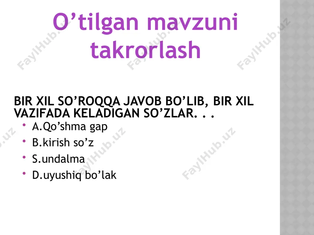 ko’chirma gap va ularda tinish belgilarining ishlatilishi - Page 3