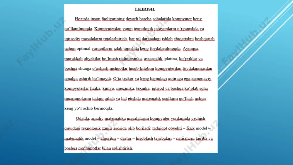 taqdimot ishi "ekologik — matematik modellar" - Page 3