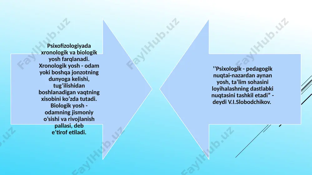 ekan, katta odam faol o ’rinni egallaydi. hayotiy tajriba va sub’ektiv munosabat, zamonaviy odamga ta’lim jarayonini baholash hamda o’qitish usullarini tanlash imkonini beradi. uning uchun dars berayotgan o’qituvchi va tinglovchilaming ham shaxsiy, kasbiy sifatlari muhim sanaladi. shuning uchun kattalarni o ’qitish o ’zaro hamkorlik, o ’zaro yordam va o ’zaro birdamlik muxitida amalga oshiriladi. katta odamni o ’qitish jarayonida u o ’ztajribalari bilan o’rtoqlashishni ko’proq maqul ko’radi. e’tiboringiz uchun rahmat! image1.jpeg image2.jpeg image3.jpeg image4.jpeg /docprops/thumbnail.jpeg