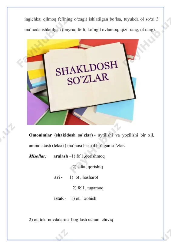 omonim so’zlar va ularning qo’llanilishi - Page 5