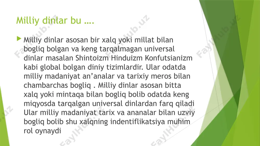 milliy dinlar - Page 3