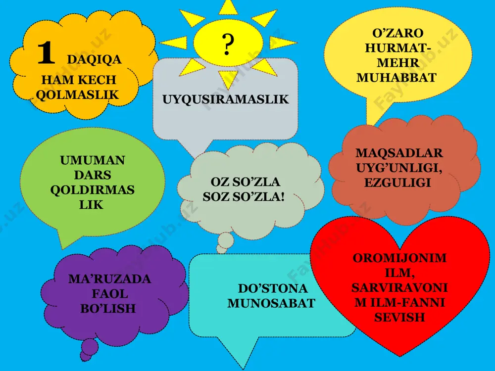to`siqni bartaraf etib ochiq ta`lim muhitini yaratishdan iborat toleyingiz baland bo’lsin! doimo iqbolingiz kulsin! yuzlarin giz nurga to’lsin! image3.jfif image4.jpeg image5.jpeg image6.jpg /docprops/thumbnail.jpeg