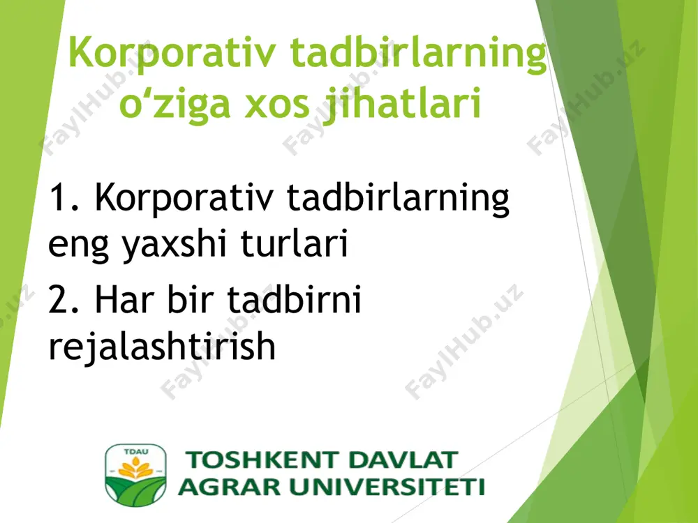 rinish oladi. ishga tushirish va rag'batlantiruvchi sayohat odatda uch dan besh kungacha davom etadi va sayt tanlash, turar joy, tashish, ovqatlanish, ish uchrashuvlari va golf va boshqa tadbirlarga e'tibor berishni talab qiladi. 4 - golf tadbirlari har bir tashkilotning sevimli hodisalaridan biri - har yili o'tkaziladigan golf safarini o'tkazishdir. aloqa boshqaruvi asosiy maqsaddir; biroq biznes mazmuni har doim tadbirni rejalashtirishni amalga oshirishi kerak. ko'pchiligining golf kurslari mushtariylariga tee vaqtini yoki ertalabki soat 13:00 da, yoki kun bo'yi mashg'ulot va klub binosini ijaraga bermaslik uchun sarflashni afzal ko'radi. taqdir tadbirlari ushbu dasturlar mehmonlar bilan an'anaviy bo'lmagan muhitda norasmiy vaqt o'tkazishga imkon beradi, bu esa har ikki tomonga ham o'zaro biznesning ustuvor yo'nalishlari haqida ma'lumot berish va muloqot qilish imkonini beradi. taqdirlash tadbirlari, mijozlar minnatdorchiligini namoyish etadigan dasturlarga nisbatan, xodimlarning taqdiriga qaratilgan dasturlardan farq qilishi mumkin, ularning ikkalasi ham korporativ amerikaning asosiy mahsulotiga aylandi. tashkilotlar yil davomida o'tkazadigan cheksiz imkoniyatlar va taqdirlash …