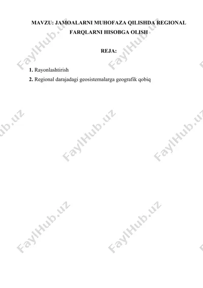 rayonlashtirish — DOCX