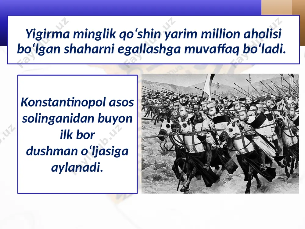 keyingi salib yurishlari. 7- sinf - Page 5
