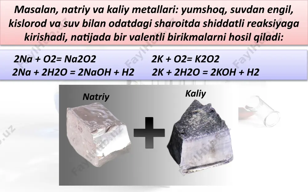 kimyoviy elementlarning tabiiy oilalari - Page 4