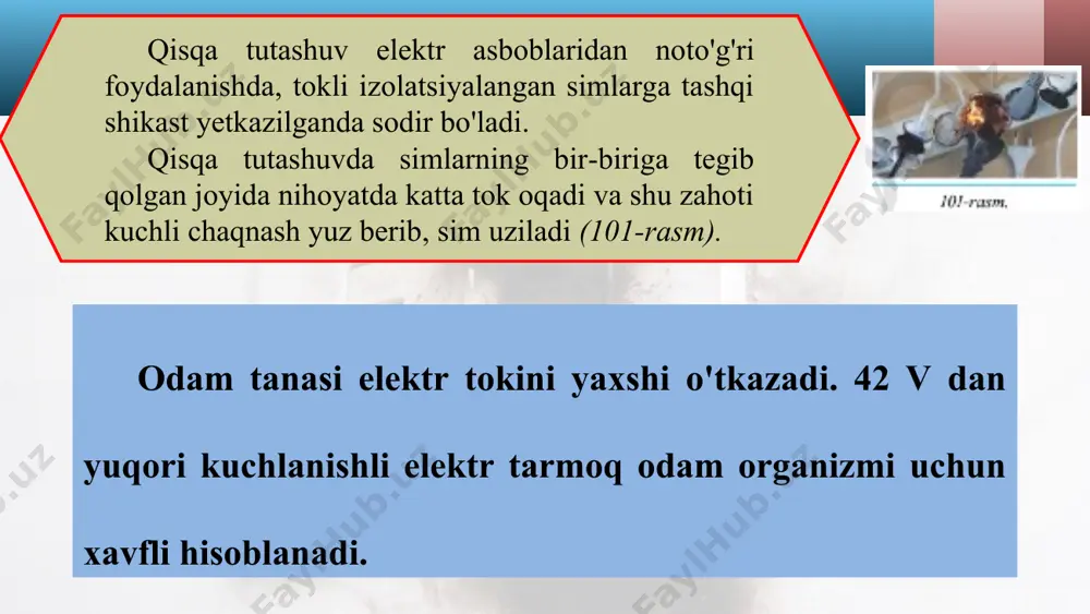 elektr xavfsizlik choralari 8 - sinf - Page 5