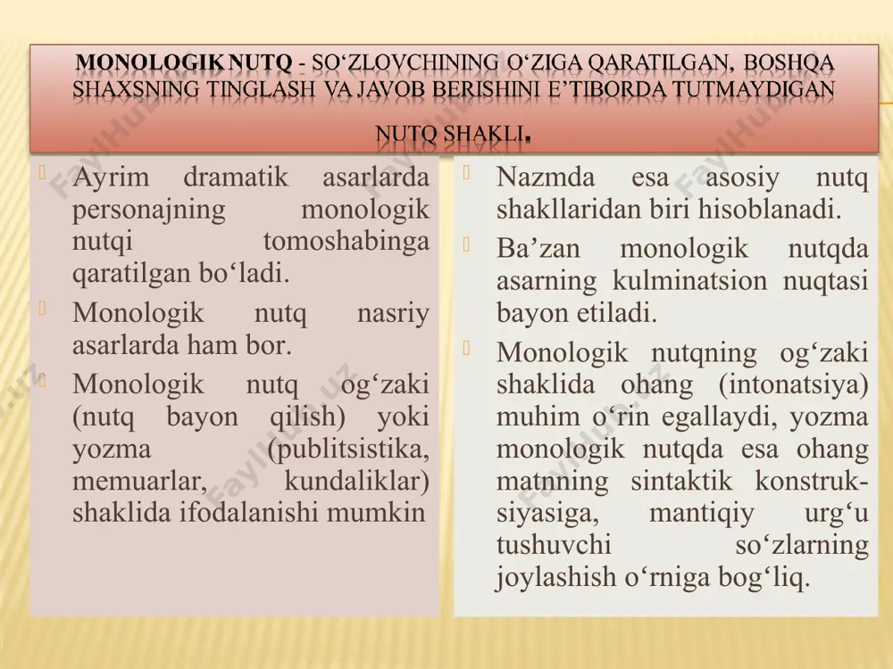 monolog va diolog asarlarda nutq - Page 2