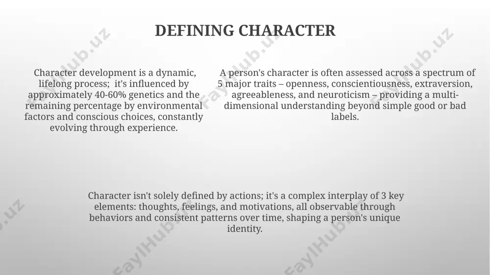 personʼs character - Page 5