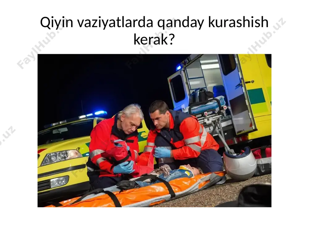 lish va ko'krak qafasini siqish uchun mo'ljallangan. korxonalarda jabrlanganlarga yordam ko'rsatish agar odam zarbaga uchrasa, uni kuchlanish manbasidan uzoqlashtirish kerak. o'zingizni xavf ostiga qo'ymaslik juda muhimdir. agar jabrlanuvchiga yuqori voltli sim tushgan bo'lsa, uni har qanday yog'och narsa bilan olib tashlash kerak. yog'och yoki kauchuk yuzada turish yaxshidir. odamni gorizontal holatda tekis poydevorga yotqizish kerak. unga harakat qilish taqiqlangan. faqat jabrlanuvchi xavfsiz joyga olib ketiladigan holatlar bundan mustasno. agar odam hushidan ketsa, uning nafas olish funktsiyasi faolligini, puls borligini tekshirish kerak. agar u o'z-o'zidan nafas olsa, lekin vaqti-vaqti bilanongni yo'qotadi, jabrlanuvchining yuziga vaqti-vaqti bilan suv sepiladi. siz hidlash uchun ammiak bilan namlangan paxta berishingiz mumkin. agar odamning nafasi og'ir va oraliq bo'lsa, sun'iy nafas olish va yurak massajini bajarish kerak. bunday holda, siz doimo uning o'quvchilarining kengligini kuzatib borishingiz kerak. agar ular kattalashgan bo'lsa, bu holatning yomonlashishini va miyaga qon oqimining buzilishini ko'rsatadi. insonda hayot belgilari boʻlmasa ham, uni tashlab …