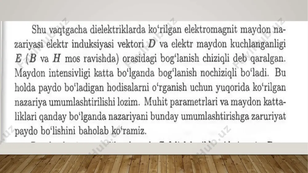 nochiziqli dielektrik singdiruvchanligi - Page 3
