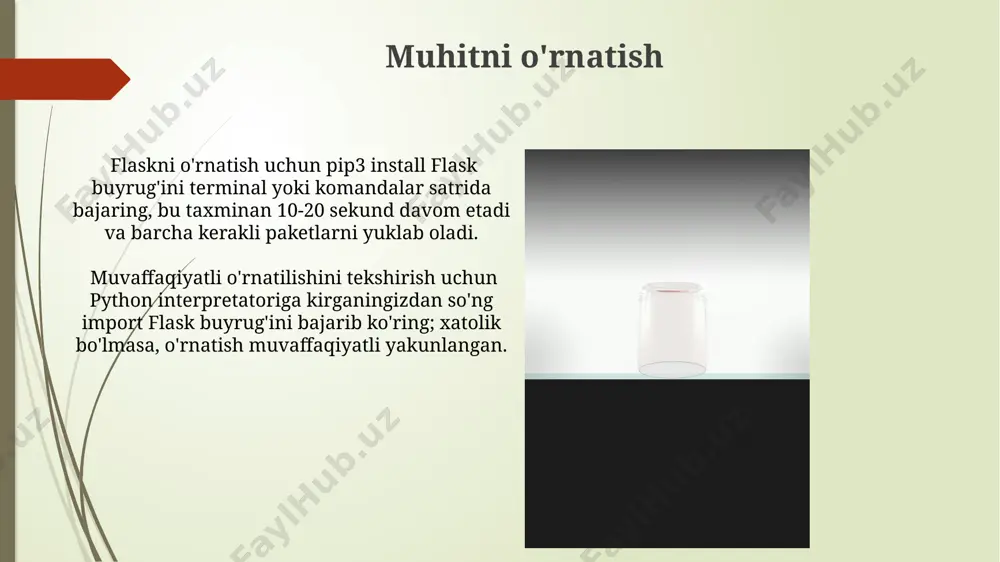 flask yordamida sodda veb sahifa tayyorlash - Page 4