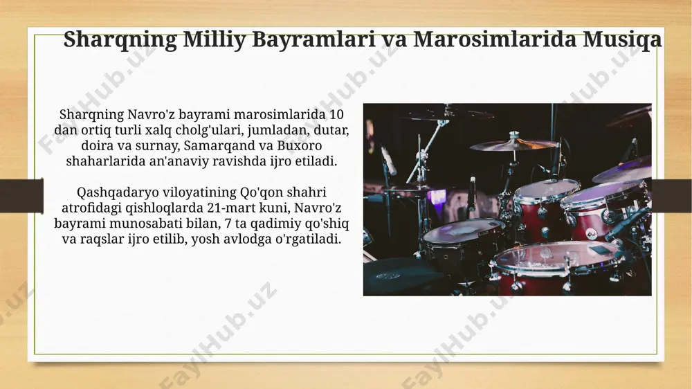 sharq mamlakati musiqasi va madaniyatini yoritib berish - Page 5