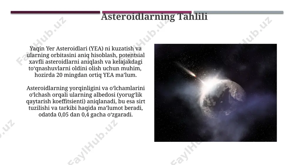 asteroidlar va ularning kuzatilishi - Page 3