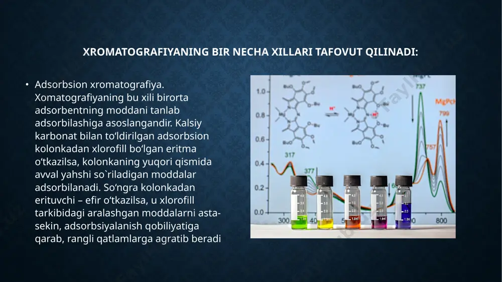 xromatografiyaning tibbiy izlanishlardagi o’rni - Page 4