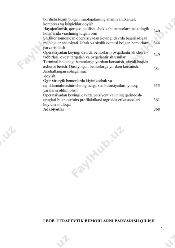o�lgan hurmatdir. birinchi tamoyil, birinchi navbatda, sog�liqni saqlashning profilaktik yo�nalishi. bu profilaktika kasalliklarning oldini olish va odamlarning xayotini uzaytirishga qaratilgan ijtimoiy-iqtisodiy, ijtimoiy-gigienik va o’ziga xos tibbiy choralar tizimini anglatadi. profilaktika quyidagi sohalarda amalga oshiriladi: • kasalliklarning oldini olish; • kasallikning sabablarini bartaraf etish; • sanitariya-gigiena nazorati (gigiena qoidalariga rioya qilish, sanitariya sharoitlariga rioya qilish) � sog�liqni saqlash tamoyili, sog�lom turmush tarzini singdirish; � aholini tibbiy ko�rikdan o�tkazish; � tibbiyot muassasalari ishida uchastka tamoyilining saqlanib qolinishi; � umumiy amaliyot shifokorlarining profilaktik faoliyat xizmatini amalga oshirish; profilaktika uch xil bo�lishi mumkin: birlamchi, ikkilamchi va uchlamchi. birlamchi profilaktika - bu inson salomatlik holatining va kasallikning yomonlashuvini oldini olish, shuningdek kasallilarning erta va yashirin shakllarini aniqlashga qaratilgan tibbiy va tibbiy bo’lmagan choralar majmui. ikkilamchi profilaktika - yuzaga kelgan kasalliklarning avj olishini oldini olishga qaratilgan tibbiy choralar to’plamidir. uchlamchi profilaktika kasalliklarning rivojlanishi va ularning asoratlari kelib chiqishini oldini olishga qaratilgan. ikkinchi tamoyil - sog’liqni saqlashsohasida …