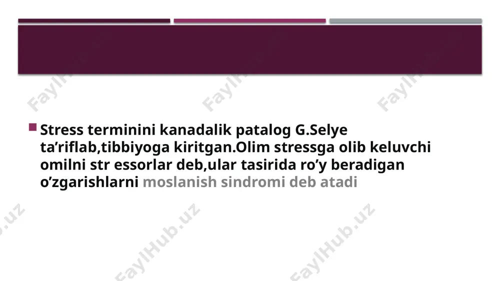 tibbiyot xodimlarida stress va uning bosqichlari - Page 5