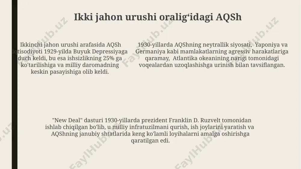 aqsh va yevropa davlatlari ikki jahon urushi oralig'ida - Page 5