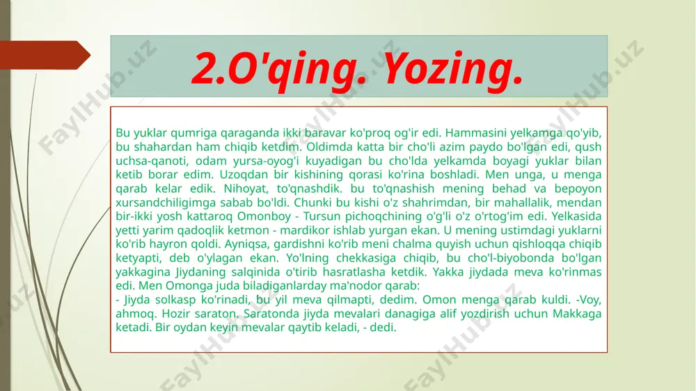 10-sinf o‘zbek tili do‘stimga xat - Page 5