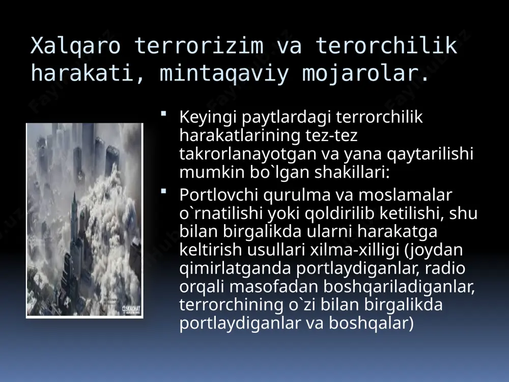 xalqaro terrorizm va aholi muhozasasi - Page 4