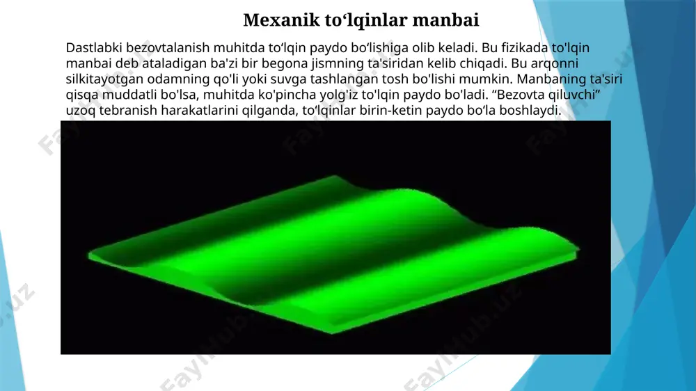 mexanik to‘lqinlar va organizmlar - Page 4
