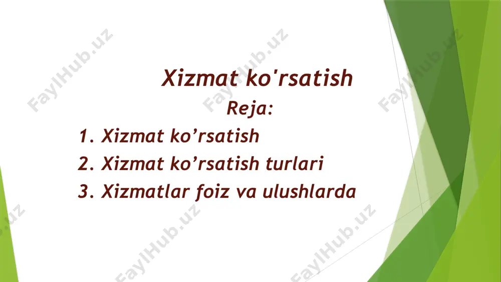 xizmat ko'rsatish - Page 2