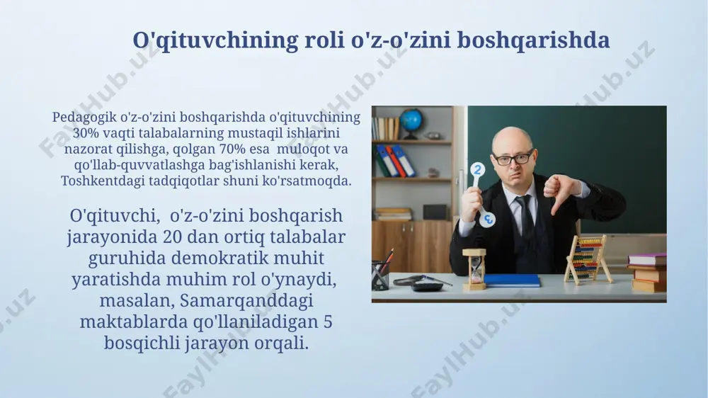 pedagogning o'zini o'zi boshqarish muammosi - Page 5