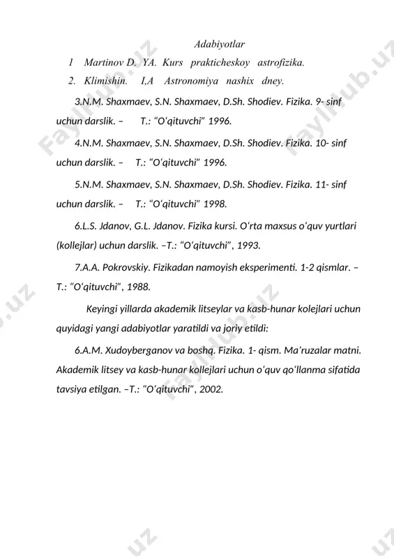 astrofizik tekshirish asboblari. quyosh - Page 5