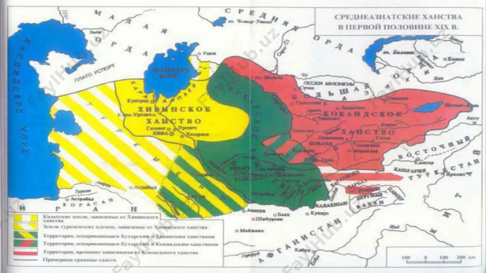 nosabatlari xiva xonligi savdo munosabatlarda eron rossiya hindiston kabi davlatlar bilan faol munosabatda bo’ladi xiva xonligi gilamlari’yog’och o’ymakorligi mashhur bo’lgan.xivada bo’lgan rus sayyohlari ularning mehnatkashligiga hayron qoliishgan. e’tiboringiz uchun rahmat! image1.png image2.jpg image3.png image4.jpg image5.png image6.png image7.jpeg image8.jpg