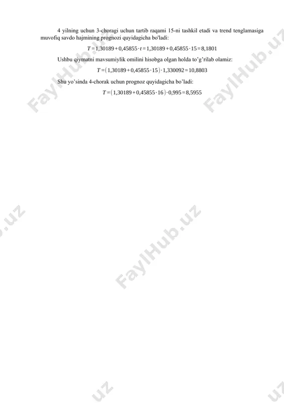 vaqtli qatorlarning additiv va multiplikativ modellari - Page 5