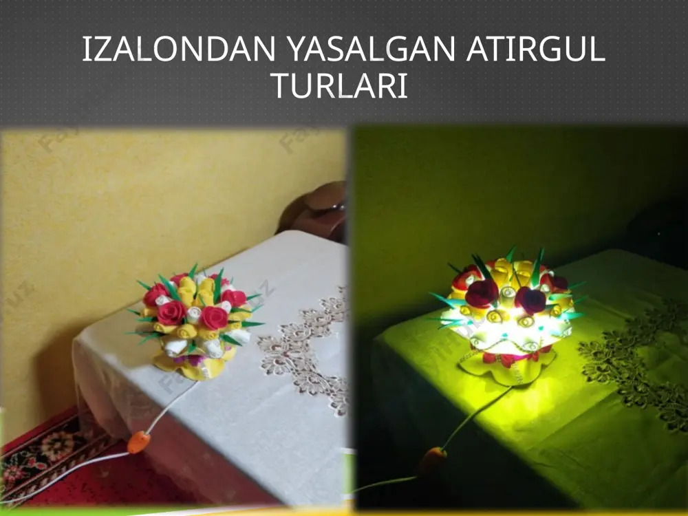 izolan materialidan atirgul yasash - Page 2