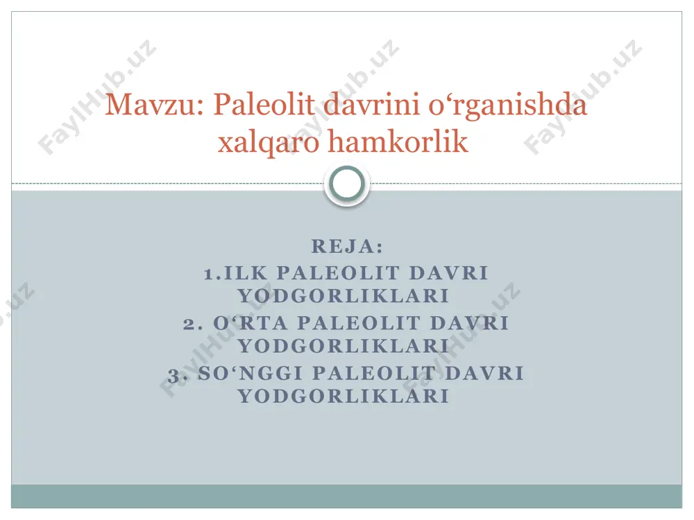 ki, ibtidoiy odamlar ushbu gʻorda 5-marta yashaganlar va vaqtvaqti bilan oʻz maskanlarini uzoq muddatga tark etishgan. bu yerdan tosh qurollar, hayvon suyaklari qoldiqlari va arxantrop tipidagi odam qoldiqlari (10 ta tish va. yelka suyagining boʻlagi) ning boy kolleksiyasi topildi. selung’ur g’ori 1958 yili akademik a.p.okladnikov tomonidan topib o’rganilgan. olim u erda arxeologik qazilmalar o’tkazib, topilgan tosh qurollarga qarab, g’or yuqori paleolit davrida, ya’ni bundan 40-30 ming yil burun ibtidoiy odamlar tomonidan o’zlashtirgan degan xulosaga keladi. ammo 1980 yildan boshlab a.p.okladnikovning shogirdi, o’zbek arxeologi, o’zbekiston fanlar akademiyasining muxbir a’zosi u.ismoilov g’orni qayta o’rgana boshladi. u.ismoilov g’orning bir necha joyida qazilmalar o’tkazib, toshdan ishlangan juda boy mehnat qurollari va hayvon suyaklarini topdi. selungʻurdagi suyak qoldiqlari 1994 yilda qizilolmada o‘zbekiston-rossiya xalqaro hamkor ekspeditsiyasi tadqiqot ishlarini olib bordi. yuqorida ta’kidlaganimizdek, ko‘lbuloq va uning atrofini tadqiq qilish ishlari 1994 yilda akad. u.i. islamov va rfa mmti professori n.k. anisyutkinlar boshchiligidagi ekspeditsiya tomonidan amalga oshirilgan edi. …