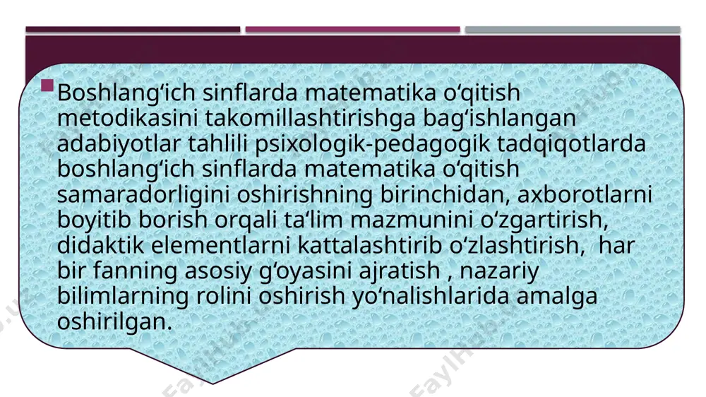 iy izchillikda ifodalay olish;tk 2: axborotlarni statistic ma’lumotlar ko’rinishlarning bir turidan boshqa ko’rinishiga o’tkaza olish; fk 1: vaqt,tezlik,tekis harakatda bosib o’tilgan yo’l kabi kattaliklar orasidagi bog’lanishlarga oid masalalarni yecha olish: bir-biriga nisbatan hamohang hamda qarama-qarshi yo’nalishdagi harakatga doir 2-4 amalli masalalar,proporsional bo’lishga doir masalarni yecha olish; tarbiyaviy maqsad:tabiatni sevishga chaqirish,uni asrashga undash,o’quvchilarni kasbga yo’naltirish.tk 4:atrofdagilar bilan o’zaro muloqot chog’ida odob-axloq qoidalariga rioya qilish va guruhda ishlash; rivojlantiruvchi maqsad:o’quvchilarning mustaqil fikrlashini,atamalarni to’g’ri o’qish malakalarini rivojlantirish.fk 2:o’rganilgan matematik tushunchalar,faktlar va algoritmlarni o’quv vaziyatlarda qo’llay olish va yangi bilimlar hosil qila olish; harakatga doir masalalar turlari: bir jism harakatiga doir masalalar. uchrashma harakatga doir masalalar. ikki jismning qarama-qarshi yo’nalishdagi harakatiga doir masalalar. ikki jismning bir yo’nalishidagi harakati. mashqlarni yecha olish qator o’zaro aloqador va uzviy bog’langan qator xususiy (alohida ) ko’nikmalarni o’z ichiga oladiki, ularni quyidagicha ta‘kidlab o’tish mumkin; 1. mashqni o’qib chiqib, uni tushunish, ya‘ni xar bir iboraning ma‘nosiga yetib, unda tasvir …
