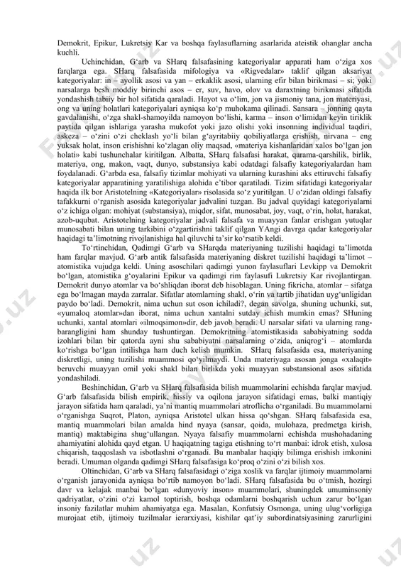 e’tiborni qaratadi va shu tariqa o‘zining bosh funksiyasi – dunyoqarashni shakllantirish funksiyasini bajaradi. falsafaning gnoseologik funksiyasi tajribada sinash, tavsiflash yoki shak-shubhasiz inkor etish mumkin bo‘lmagan, ya’ni fan ochib berish, tadqiq etish va tahlil qilishga qodir bo‘lmagan narsalar va hodisalarni oqilona yo‘l bilan tushuntirishga harakat qilishdir. falsafa u yoki bu mohiyati aniqlanmagan yoki kam o‘rganilgan hodisalarni tushuntirishga nisbatan o‘z yondashuvlari, nazariyalari va gipotezalarini taklif qilar ekan, ularni bilishga bo‘lgan qondirilmagan qiziqish o‘rnini muayyan darajada to‘ldiradi, shu tariqa mifologik va diniy fantaziyalarga kamroq o‘rin qoldiradi. falsafa gnoseologiyada hal qiladigan boshqa bir muhim vazifa «haqiqat nima?», «uning mezonlari qanday?», degan masalalar bilan bog‘liq, zero har qanday bilish jarayoni oxir-oqibatda, u yoki bu tarzda haqiqatning tagiga etishga qarab mo‘ljal oladi, bu esa eng muhim masaladir. metodologik funksiyasi u yoki bu maqsadga erishishning muayyan usulini, shuningdek borliqni nazariy va amaliy o‘zlashtirishga qaratilgan usullar yoki amallar majmuini anglatadi. (bu tushuncha yunoncha methodos – yo‘l, tadqiqot, tekshirish …