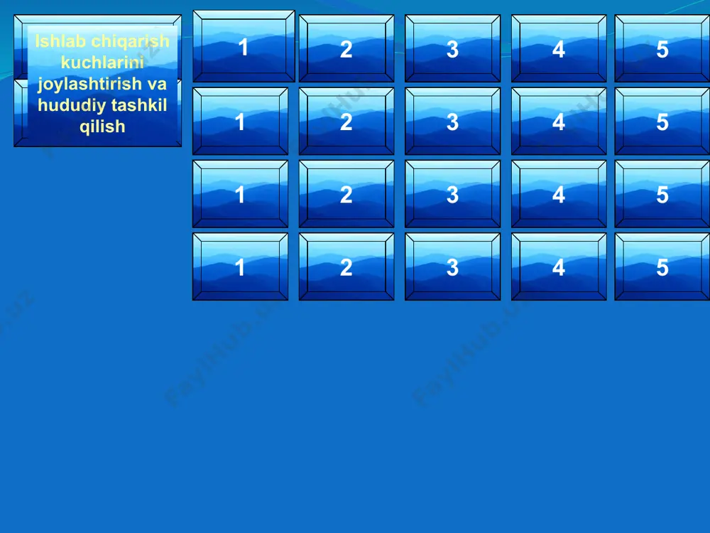 ishlab chiqarish kuchlarini joylashtirish va hududiy tashkil - Page 2