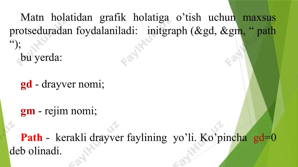grafika va multimediani dasturlash tizimlarida qo’llash - Page 3