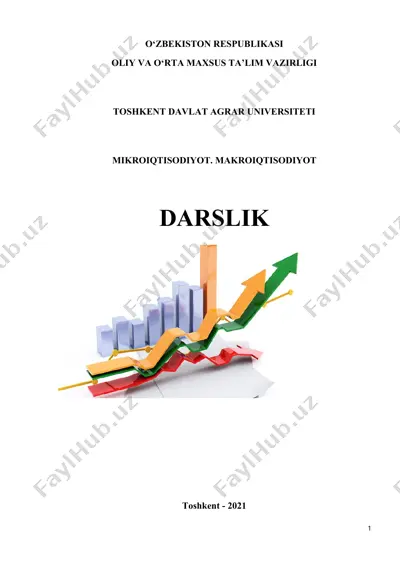 mikroiqtisodiyot. makroiqtisodiyot (darslik) — DOCX