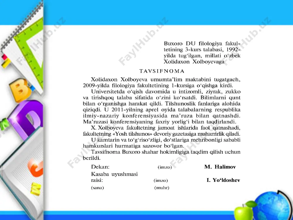 ish qog’ozlari ustida ishlash - Page 5