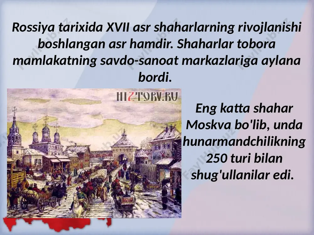 rossiya imperiyasining tashkil topishi. 8- sinf - Page 3