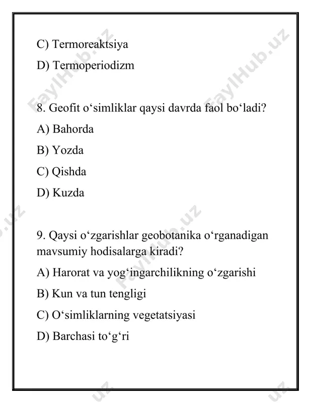 mavsumiy va sutkalik o‘zgarishlar - Page 5