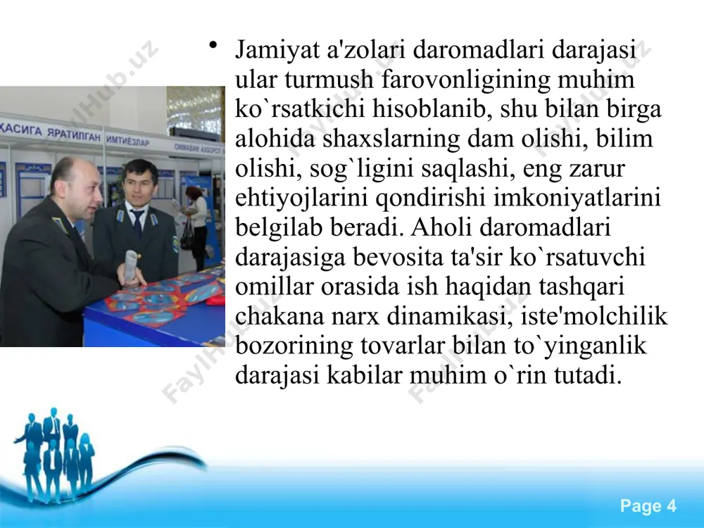 inflatsiyaning aholi turmush darajasiga ta’siri - Page 4
