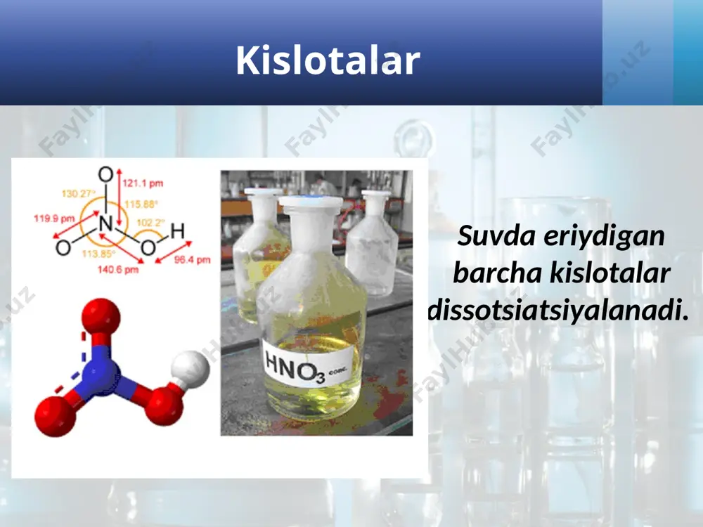 kislota, ishqor va tuzlarning dissotsiatsiyalanishi. 8 - sinf - Page 3