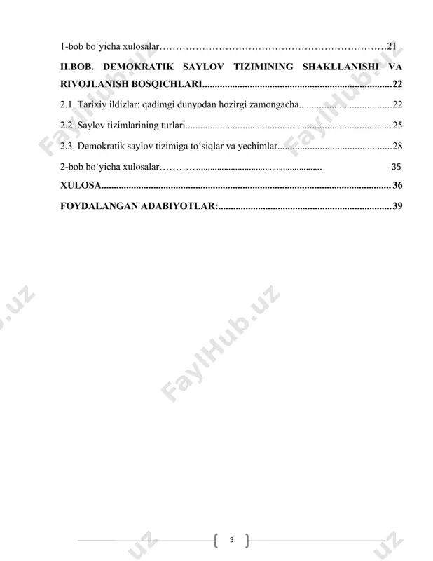 iga qarab fuqarolarning saylov huquqini biron-bir tarzda bevosita yoki bilvosita cheklash taqiqlanadi. kishilarning o‘z tabiiy ehtiyojlari ta’minlash va manfaatlarini to‘laqonli ravishda qondirish maqsadida tashkil etgan birlashmasiga jamiyat deyiladi. jamiyat bo‘lib yashash odamlarga ko‘plab qulayliklar keltiradi. zero jamiyatda odamlar birlashib o‘z hayotiy muammolarini hal qilishadi. jamiyat qanchalik jips bo‘lsa, shunchalik muvaffaqiyatli bo‘ladi. tarqoq bo‘lsa – muammolar girdobiga duch keladi va muvaffaqiyatsizlikka uchraydi. jamiyatni haqiqiy jamiyat qiluvchi omillardan biri – hayotiy qarorlarni ko‘pchilik bo‘lib, ya’ni ovoz berish orqali qabul qilishdir. buning yaxshi tarafi shundaki, qarorlar qabul qilishda yakka shaxslar yoxud jamiyatning ba’zi guruhlari emas, balki hamma bevosita yoki bilvosita ishtirok etadi. ko‘pchilikning hoxish irodasi amalga oshadi. bu narsani ro‘yobga chiqarish vositalaridan biri – saylov. jumladan, prezidentlik saylovidir. bunda kishilar ichlaridan eng salohiyatlisini saylab olishadi va unga boshqaruv vakolatlari va u bilan bog‘liq qarorlar qabul qilishni ishonib topshiradi. saylov - ovoz berish orqali davlat organlari, mahalliy o‘zini o‘zi boshqarish organlari va boshqa tuzilmalarni …