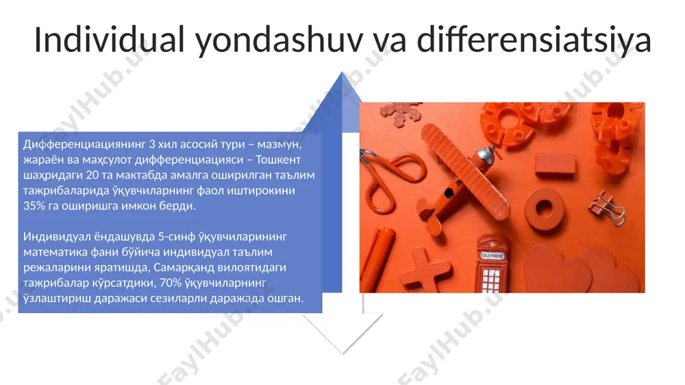 da amalga oshirilgan loyihalar natijalariga ko'ra, o'quvchilarning faolligi 30% ga oshgan. tushuntirish va izohlash usullari o'quvchilarning yoshi va bilim darajalariga moslashtirilgan, ya'ni 5-sinf uchun sodda, 11-sinf uchun murakkab tushuntirishlar va 2-3 ta konkret misollardan foydalanish pedagogik ta'sirning samaradorligini oshiradi. o'zbekistonning 12 ta viloyatida o'tkazilgan eksperimentda, interfaol usullardan (masalan, munozaralar) foydalanish bilan birga, tushuntirish va izohlash usullari qo'llanilganda, o'quv natijalari 15% ga yaxshilandi. baholash va nazorat usullari andijon viloyatida o‘tkazilgan tadqiqotlar shuni ko‘rsatdiki, o‘quvchilarning faol ishtiroki bilan olib boriladigan 7 xil nazorat shakllaridan foydalanish, o‘zlashtirish darajasini 15% ga oshirdi. nazoratning samaradorligini oshirish uchun, toshkentdagi maktablar tajribasidan kelib chiqib, 3 bosqichli baholash tizimi - diagnostik, formativ va yakunlovchi baholash - qo‘llanilishi mumkin. muammoli o'qitish andijon viloyatida muammoli o'qitish usuli 7-sinflarga qo'llanilganda, o'quvchilarning bilimlarini baholashda 15 balldan yuqori o'rtacha ko'rsatkich kuzatildi. muammoli o'qitish toshkentdagi 10 ta maktabda o'tkazilgan tajriba natijalariga ko'ra, o'quvchilarning mustaqil fikrlash qobiliyatini 20% ga oshirgan. pedagogik ta'sir samaradorligini baholash pedagogik …