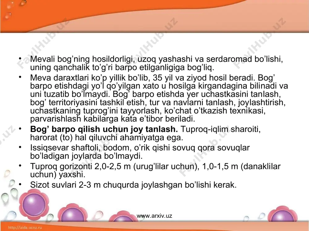 mevali daraxtlarga shakl berish - Page 5